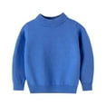 thumbnail image 1 of Sweater For Kids Toddler Youth Teen Boys Girls Pullover Pulsweetheart Knit Sweater Knitwear Sweater For Kids Blue 120, 1 of 4