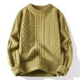 thumbnail image 1 of Sweater Men Europe And America Multicolor Dough Sweater Couple 2024 New Knit Slouchy Retro Loose Sweater Coat, 1 of 3
