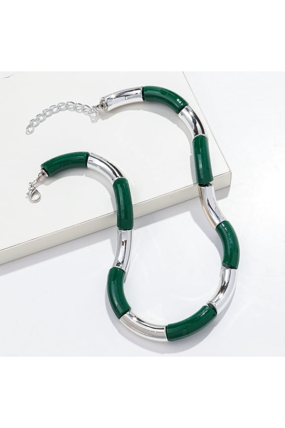 Sweater Neckband Necklace Creative Charm Style Cut Female
