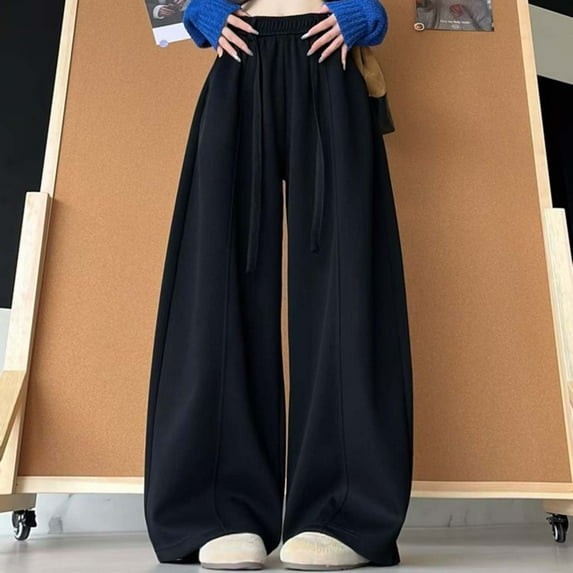 Sweater Pants for Women Wide Leg Lounge Pants for Women Jogging Pants Casual Pants Lounge Fashion Clothing