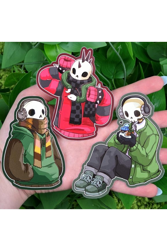 Sweater Skeletons keychains!