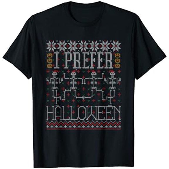 Sweater Spooky I Prefer T-Shirt