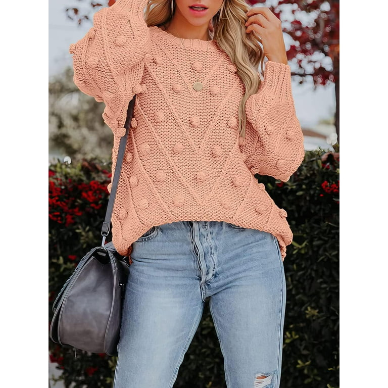 Puff ball sweater hotsell