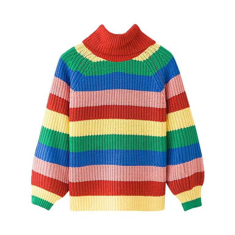 Rainbow turtleneck shop