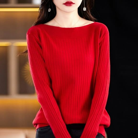 Sweater Vest Women Ribbed Knit Sweater Turtleneck Pullover Soft Comfortable Casual Winter Long Sleeve Slim Fit Sweater Shirt for Fall and Winter Season