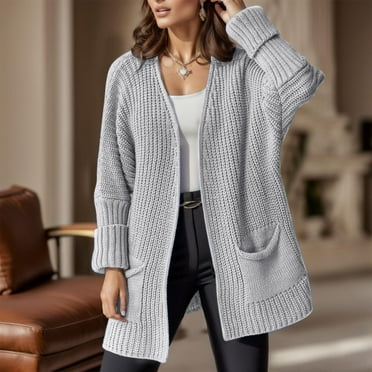 Sweater Women Clearance Comfy No Pilling Sweater Warm Knit Loose Long Plus Size Sweater Deals Today