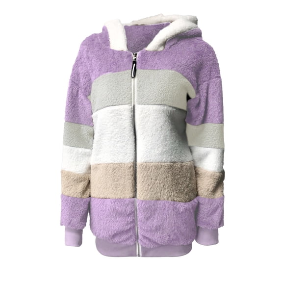 Sweater for Women Winter Jacket Spring Outfits Heavy Sweaters Faux Wool Jackets Oversized Long Sleeve Tops Warm Fall Outfits Outwear with Pockets