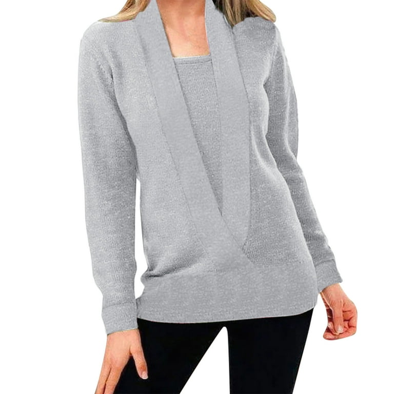Ladies top sweater blazer