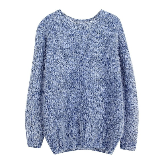 Sweaters For Women Autumn And Winter Oversize Womens Pullover Bottoming Shirt Loose Womens Sweater Round Neck Sweater Womens Sweaters