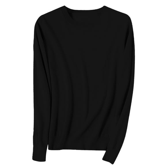 Sweaters For Women Light Sweaters For Women Long Sleeve Crew Neck Lightweight Soft Knitted Pullover Knitted Blouse Womens Sweaters