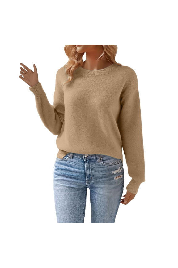 Sweaters For Women Solid Color Loose Hooded Sweater One-Word Shoulder Exposed Design With Tassels For Spring & Autumn M Womens Sweaters