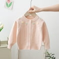 thumbnail image 1 of Sweaters Long Sleeve Button Up Pink Knit Cardigan Warm Autumn Winter Outfits Toddler Boy Sweater 2-3 Years, 1 of 2
