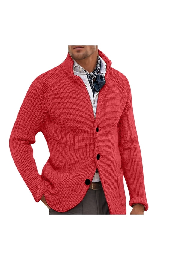 Sweaters for Men, All Seasons Stylish Comfortable Knit Sweater Jacket, Casual Outings & Layering Wear, Elegant Design, Soft Fabric, Versatile Men's Clothing