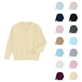 thumbnail image 1 of Sweaters for Women Pullover Oversized Knit Casual Cozy Winter Teacher Loungewear Outfit Women's Knit Turtleneck Pullover Sweater Soft Comfortable Casual Wear Winter Warm Crewneck Stylish Elegant Top, 1 of 4