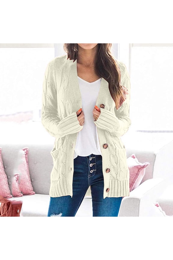 Sweaters Womens Open Sleeve Knit Boho Long Patchwork Coat Cardigan Pockets Front Sweater Cardigan Long Open Long Sleeve for Women Leopard Print Coat for Women Fuzzy Coats Ladies Sweater Print Women