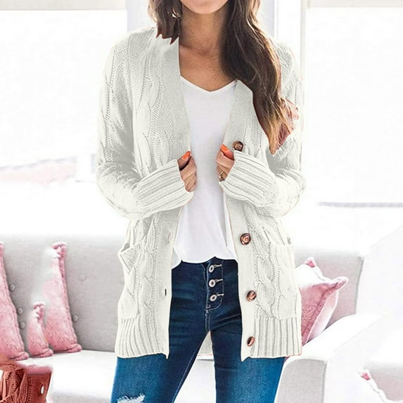 Sweaters Womens Open Sleeve Knit Boho Long Patchwork Coat Cardigan Pockets Front Sweater