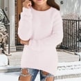 thumbnail image 1 of Sweaters for Boys Long Sleeve Pink Crewneck Pullover Casual Sport Sweaters Girls Tops Size 7-8 Years, 1 of 4