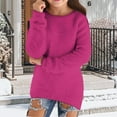 thumbnail image 1 of Sweaters for Boys Long Sleeve Pink Sweater Crewneck Pullover Tops Girls Fall Outfits 9-10 Years, 1 of 4