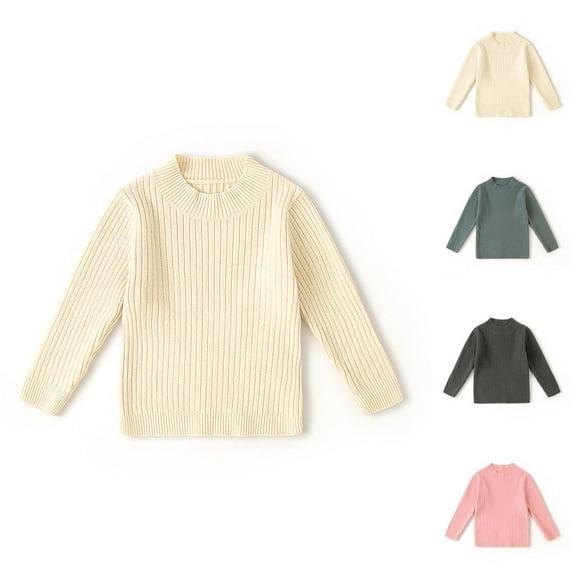 Sweaters for Girls Fall Clothes for Girls Children's Sweater Fall Boys Knit Base Fall Girls