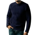thumbnail image 1 of Sweaters for Men Crewneck Retro Pullover Long Sleeve Sweater Men Sweaters And Pullovers, 1 of 3