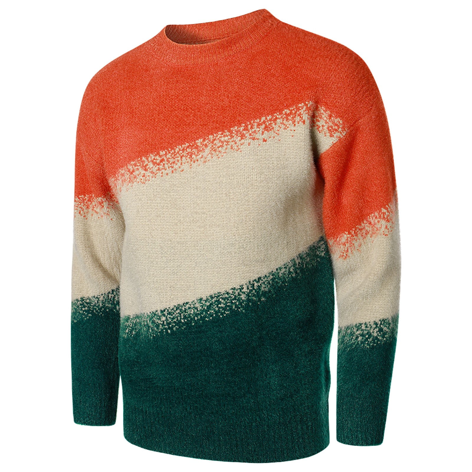 Bright colored shop sweaters