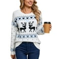 Sweaters for Women 2024 Trendy Ugly Christmas Sweater Crewneck Long