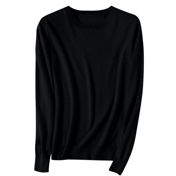 Sweaters for Women 2025 Fall Trendy Lightweight Crewneck Cable Knit Sweater Dressy Casual Long Sleeve Pullover Tops