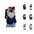 thumbnail image 1 of Sweaters for Women 2025 Valentines Long Sleeve Crewneck Knitted Casual Jumper Tops Womens Pullover Sweaters, 1 of 6