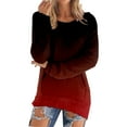 thumbnail image 1 of Sweaters for Women Christmas Fall and Winter Comfortable and resistant to pilling SuitableRed L Womens Sweaters, 1 of 5