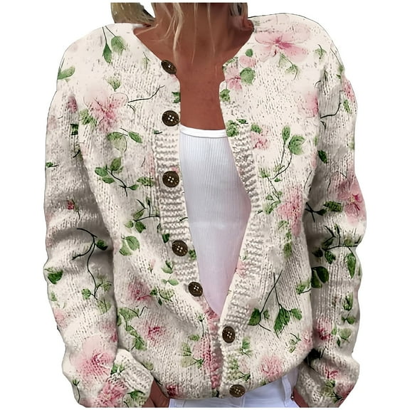 Sweaters for Women Fall and Winter Comfortable and resistant to pilling SuitableBlue M Womens Sweaters