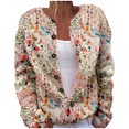 thumbnail image 1 of Sweaters for Women Fall and Winter Comfortable and resistant to pilling SuitableRed L Womens Sweaters, 1 of 4
