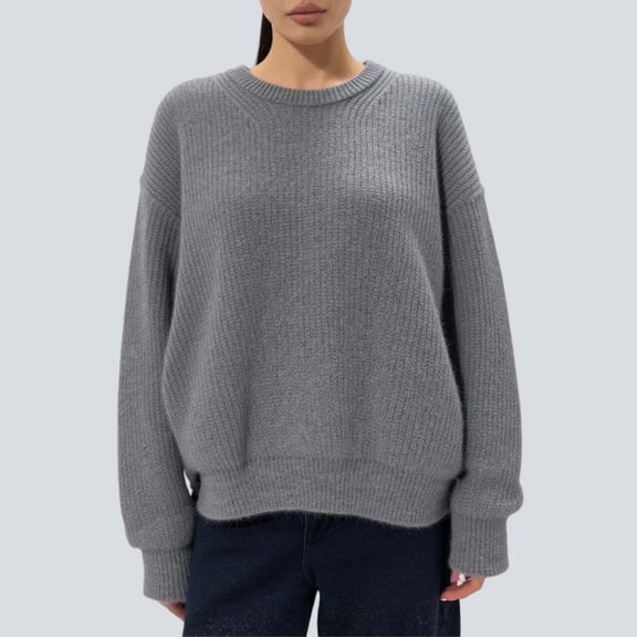 Sweaters for Women Long Sleeve Pullover Crew Neck Sweaters Light Sweaters Women Fall Tops Cozy Fall Fashion