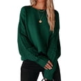 thumbnail image 1 of Rosvigor Sweaters for Women Oversized Long Sleeve Sweater Womens Cable Knit Pullover Casual Warm Tops, 1 of 6