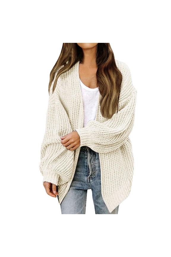 Sweaters for Women Suitable Fall and Winter Comfortable and resistant to pilling Beige S Womens Sweaters