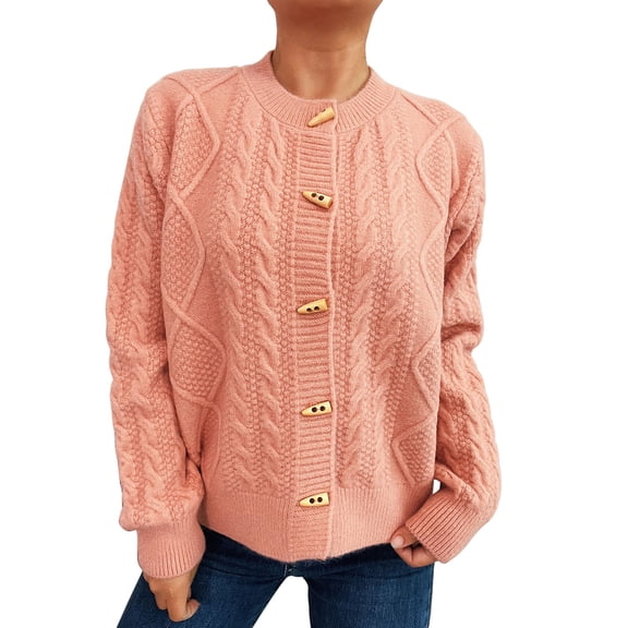 Sweaters for Women Suitable Fall and Winter Comfortable and resistant to pilling Gold M Womens Sweaters