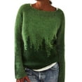 thumbnail image 1 of Sweaters for Women Suitable Fall and Winter Comfortable and resistant to pilling Green S Womens Sweaters, 1 of 5