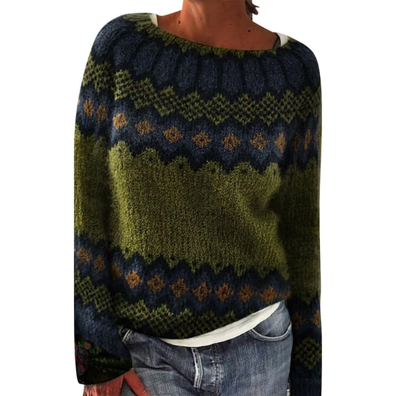 Sweaters for Women Suitable Fall and Winter Comfortable and resistant to pilling Green XXXXXL Womens Sweaters