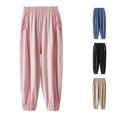 thumbnail image 1 of Sweatpant for Boys Baggy High Waist Elastic Jogger with Pockets Solid Pants Essentials Sweatpants Size 11-12 Years, 1 of 5