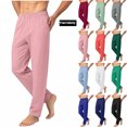 thumbnail image 1 of Sweatpant for Men Athletic Lightweight Hiking Pants Quick Dry Stretch Joggers for Running Workout Casual Pink S, 1 of 7