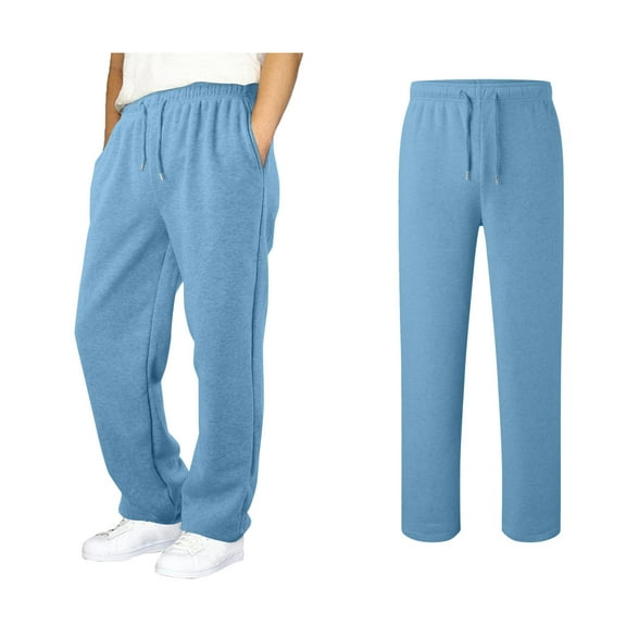 Sweatpants Boys Athletic Pants Casual Pants Elastic Waist Wide Leg Uniform Pants for Boys Boys Back To School Clothes Teen Boy Pants 11-12 Years