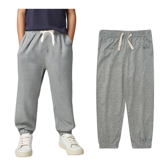Sweatpants for Boys Boys Joggers Casual Pants Elastic Waist Wide Leg Boy Uniform Pants Back To School Outfits for Boys Toddler Boys Sweatpants Size 2-3 Years