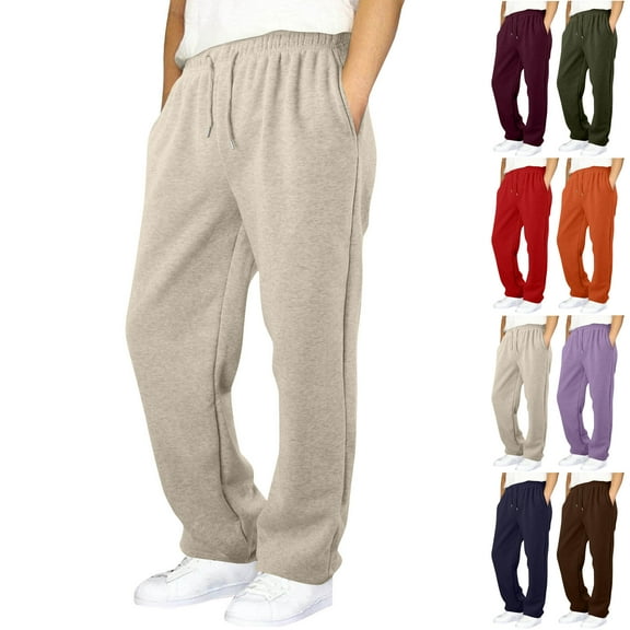 Sweatpants For Boys Girls 4-15 Years Fleece Athletic Workout Athletic Activewear Quick Dry Breathable Kids' Soft Sweatpants With Drawstring And Pockets Casual Pants