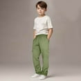 thumbnail image 1 of Sweatpants For Boys Girls 6-15 Years Athletic Workout Athletic Activewear Quick Dry Breathable Kids' Soft Sweatpants With Drawstring And Pockets Casual Pants, 1 of 7