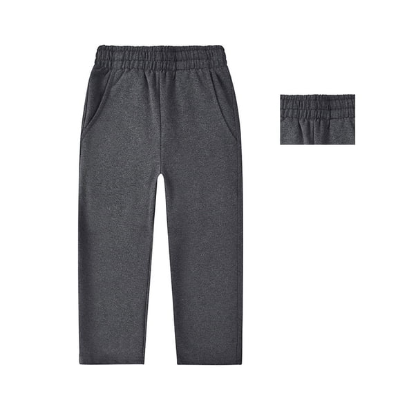 Sweatpants Boys Jogger Pants Casual Pants Elastic Waist Wide Leg Kids Uniforms for Boys Back To School Outfits for Boys Toddler Boys Size 1-2 Years Pants
