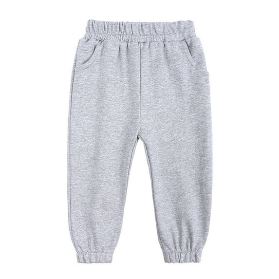 Sweatpants For Girls 10-12 Boys Girls Dry-Fit Jogger Sweatpants Soft Active Kids Casual Leggings Stretchy Sweatpants Jogger Pants Grey,4-5 Years