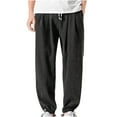 thumbnail image 1 of Sweatpants For Men Qiggri Men's Lightweight Casual Long Pants Elastic Waist Drawstring Comfy Pocket Pants, 1 of 7