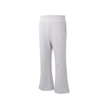 Sweatpants Girls Girls Flared Pants Casual Stretchy Bottom Leggings Soft Breathable Active Wear Girls Wide Leg Pants Grey 14 Years-16 Years