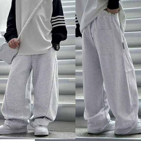 Sweatpants Joggers for Boys Cotton Sweatpant with Pocket Drawstring School Uniforms for Boys Back To School Outfits for Boys Teen Size 12-13 Years Boys Sweatpants