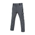 thumbnail image 1 of Sweatpants Men, Black Slacks Men Fashion Button Down High Wasit Loose Fit Sweatpants with Pockets Straight Leg Work Hiking Trousers, 1 of 7