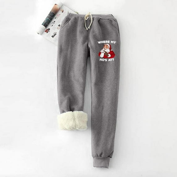 Sweatpants Pajama Women PURCOLT Fashion Casual Printed Span High Waist Keep Warm Long Pants Full Length Pants Leggings Up to 65% off